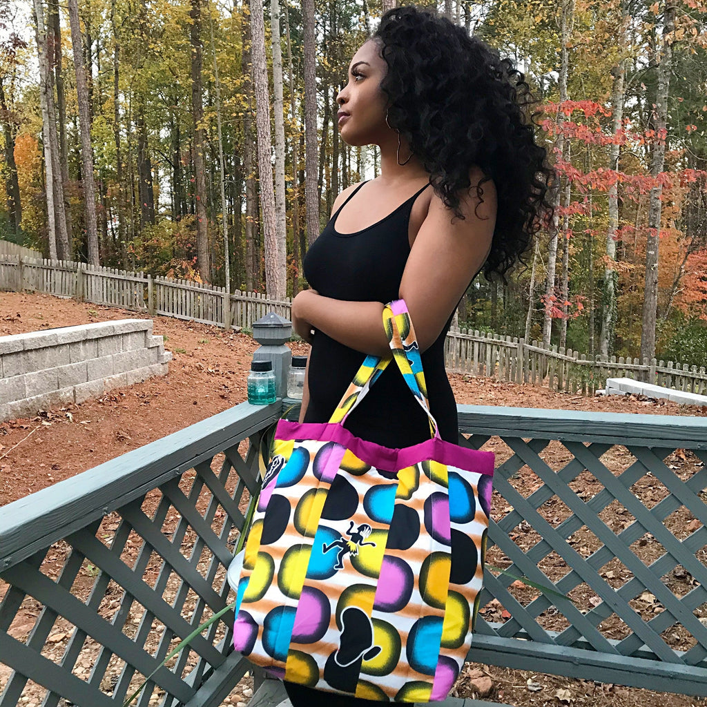 Jamai African Print shoulder Bag