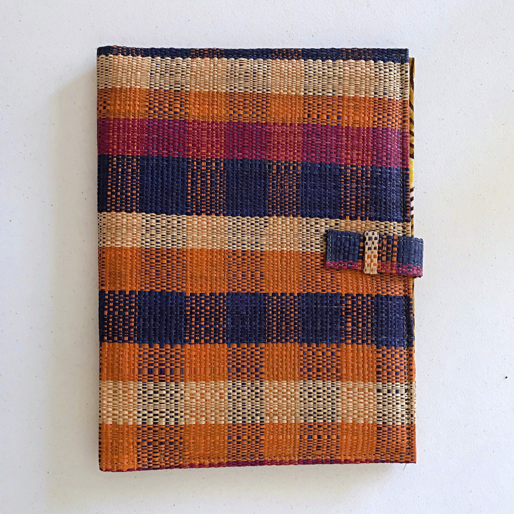 African Handmade Document Holders / Portfolio Computer Case (Design/Color Varies)