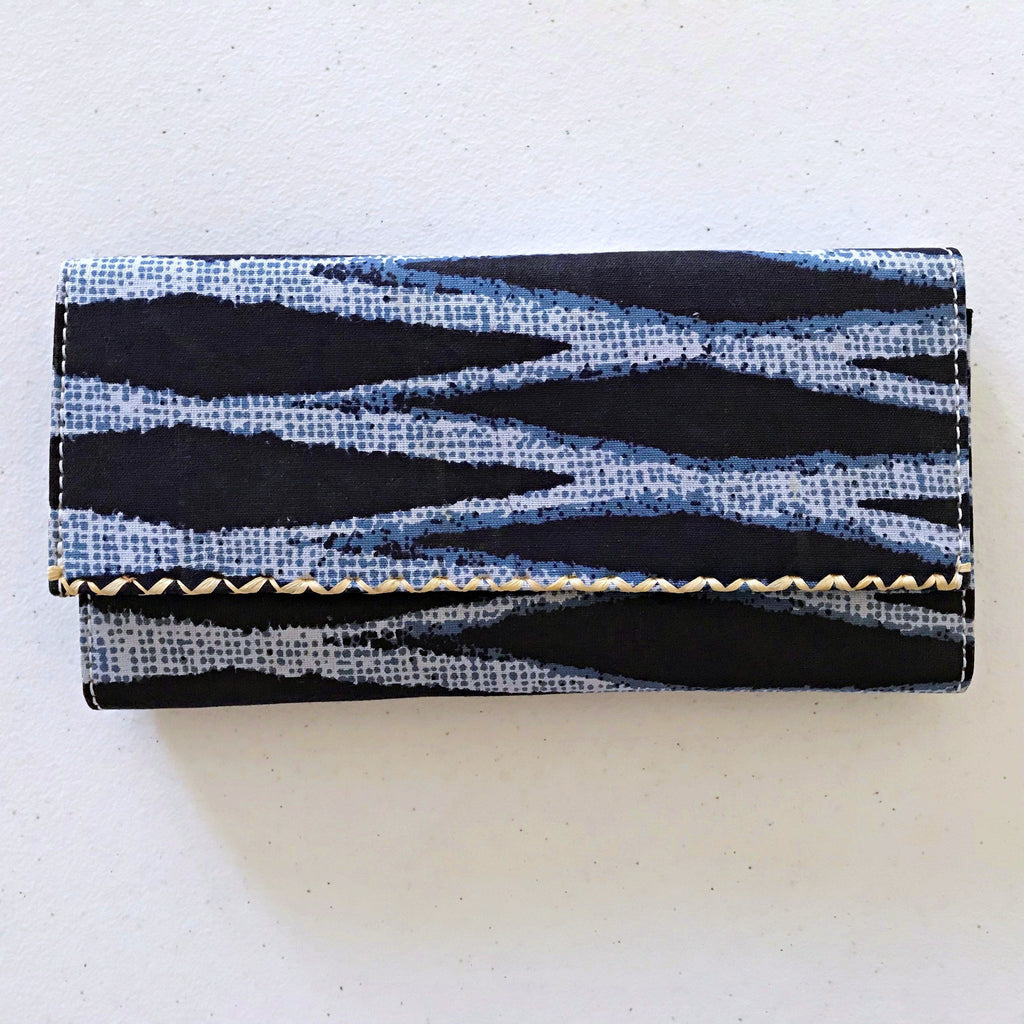 Bandjoun Bamileke African Print Purse Wallet