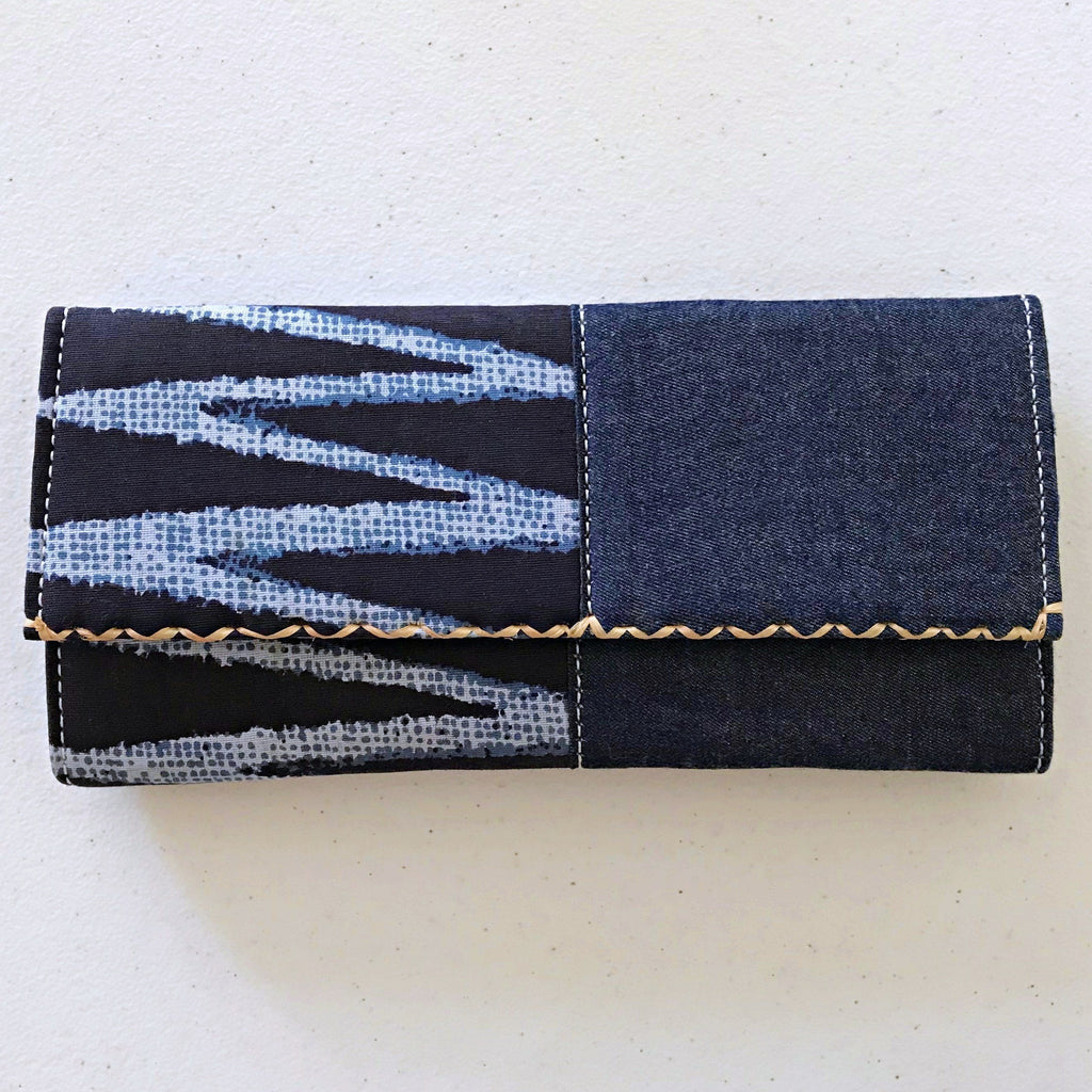 Bandjoun Bamileke Fabric African Print Purse Wallet